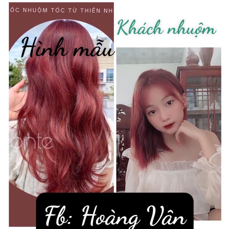 Màu nhuộm ĐỎ DÂU