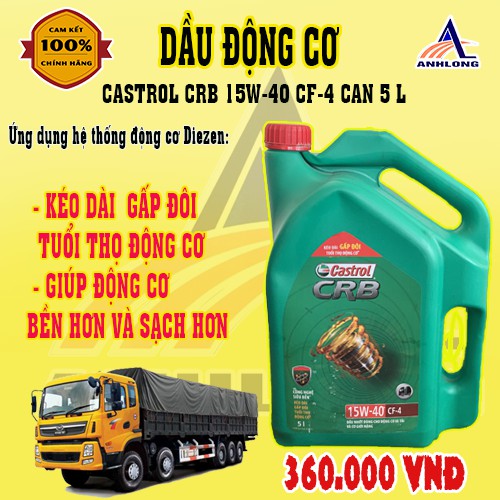 CASTROL CRB MULTIPOINT 20W50/ 15W40 CF-4