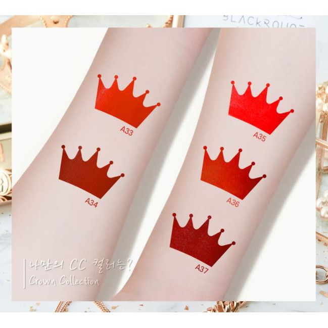 [NEW][A28-A37] Son kem lì Hàn Quốc Black Rouge Air Fit Velvet 4.5ml | Thế Giới Skin Care