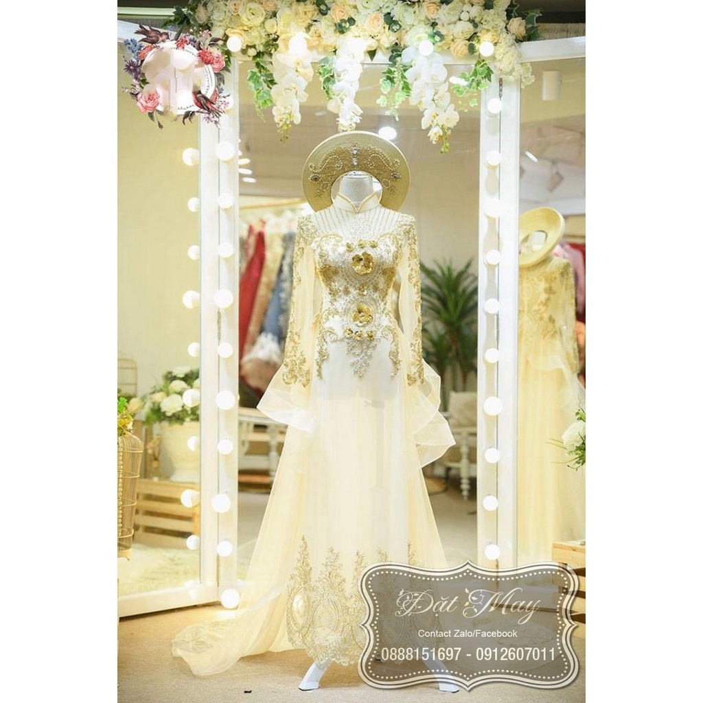 Áo dài truyền thống &amp; cách tân may THEO YÊU CẦU Bigsize ngoại cỡ nhất định đẹp 1200-1500k