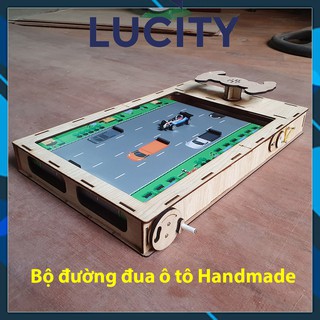 Bộ đồ chơi Mô hình Đua xe ô tô Handmade - trò chơi trẻ em - boardgame đua xe cho bé trai bé gái 𝗟𝗨𝗖𝗜𝗧𝗬