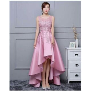 Đầm Xòe Đuôi Tôm Phối Ren