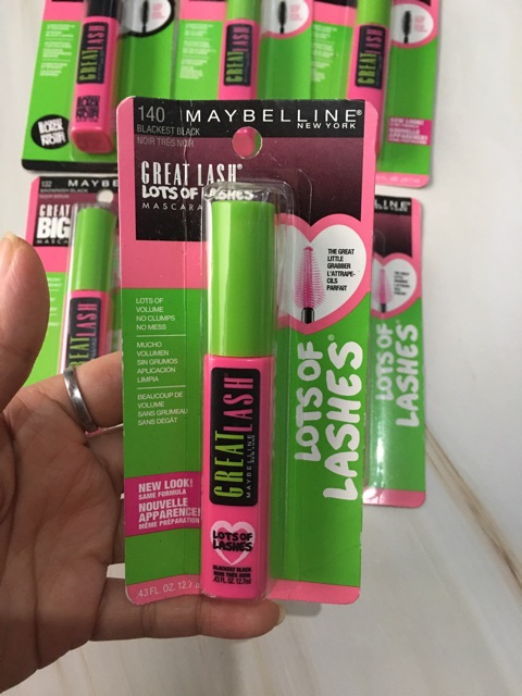 Mascara - Chuốt mi Maybelline Great Lash (12.5ml) - USA