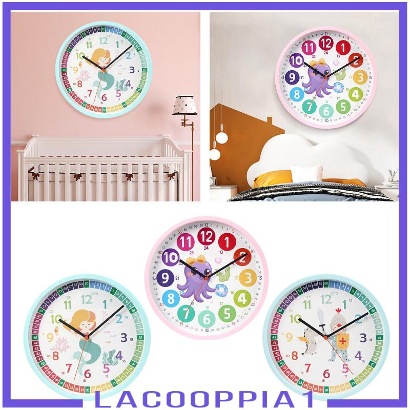Đồng Hồ Treo Tường Dạy Học Lacooppia1 Cho Bé