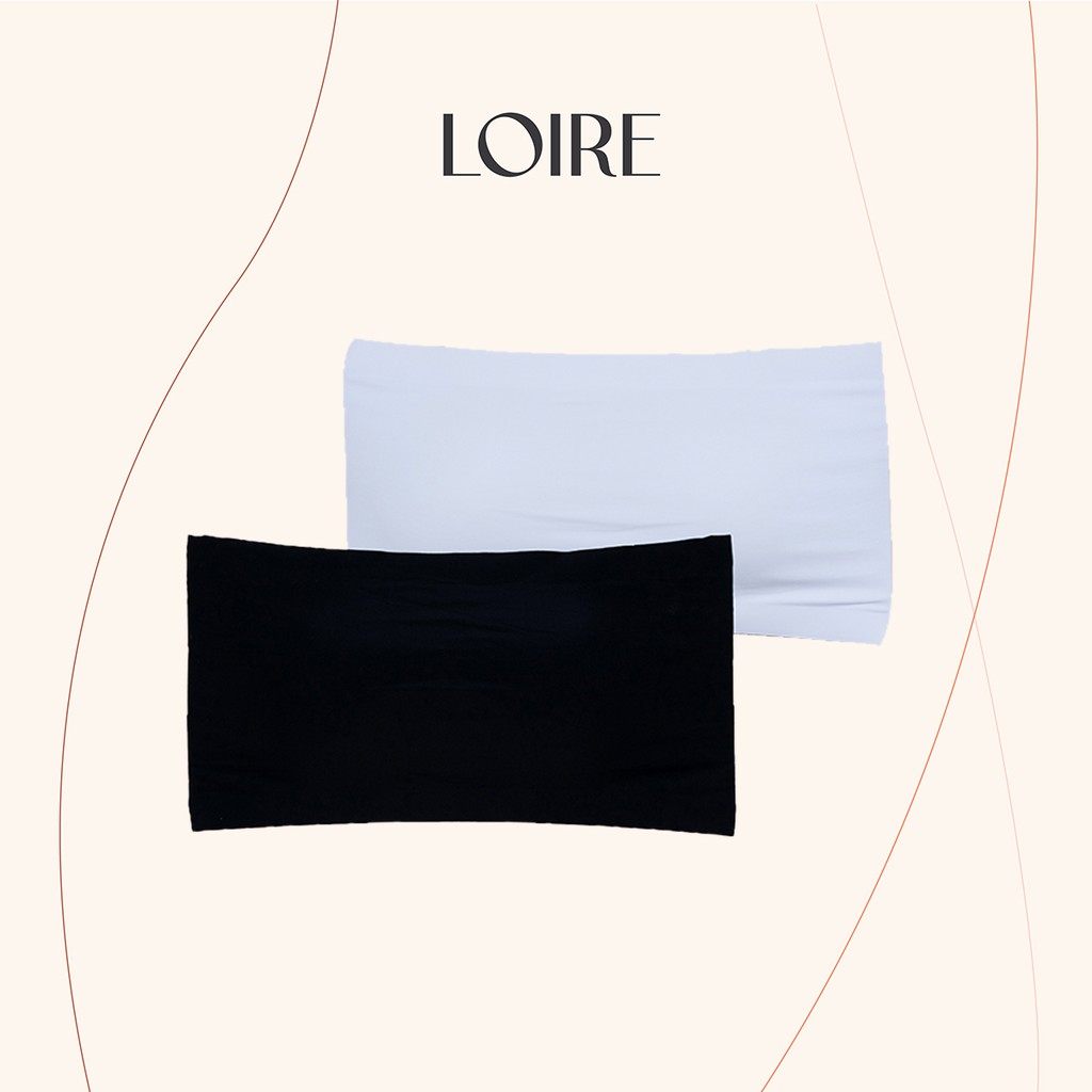 [Mã FAMARAL1 giảm 10K đơn từ 50K] Áo Lót Quây Ngực Cúp Ngực Đệm Dày Loirechic BRQ04