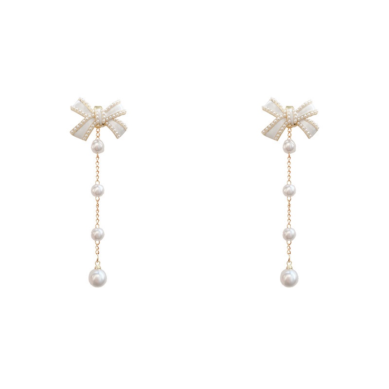 Bông Tai Mạ Bạc 925 Đính Ngọc Trai Phong Cách Retro Thời Trang 2022 Dành Cho Nữ