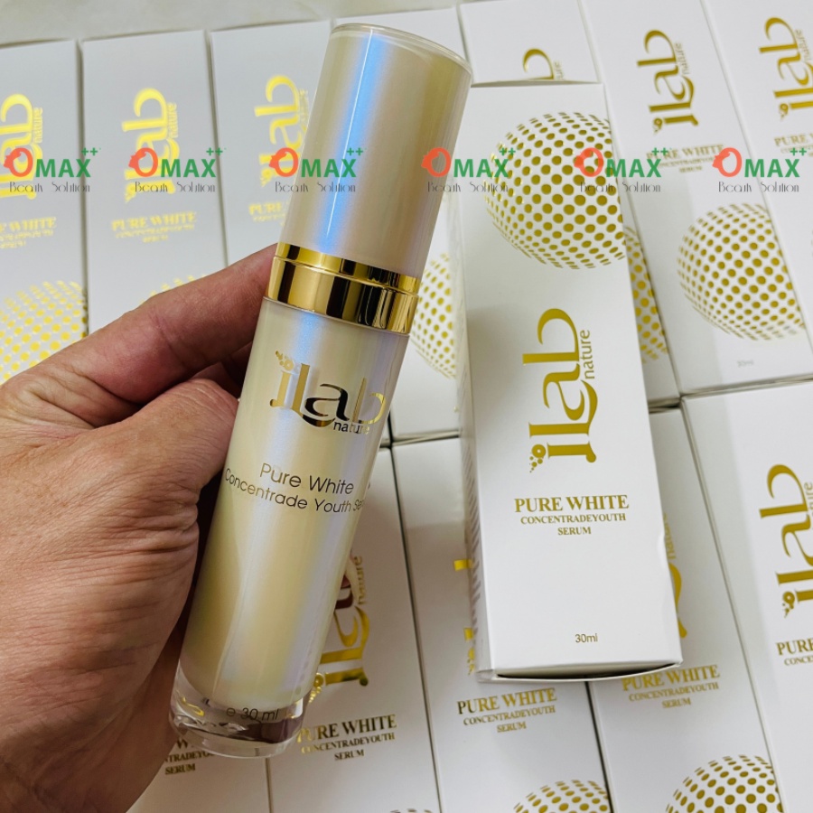 SERUM TRẮNG DA ILAB - PHỤC HỒI DA HƯ TỔN - LÀM TRẮNG - NGỪA LÃO HÓA 30ml