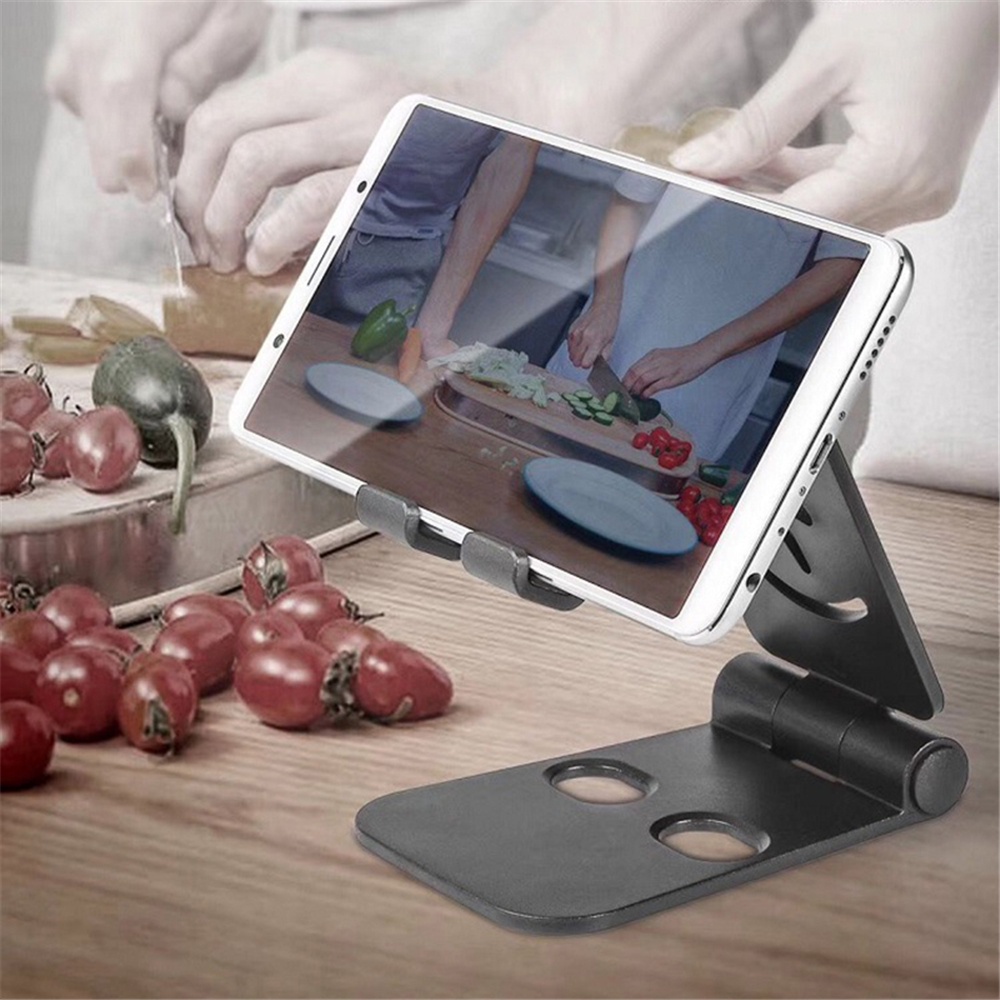 Giá đỡ điện thoại/máy tính bảng để bàn có thể gấp gọn nhiều màu tùy chọn | BigBuy360 - bigbuy360.vn