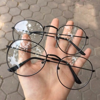 Kính vintage gọng tăm, siêu mảnh, siêu nhẹ