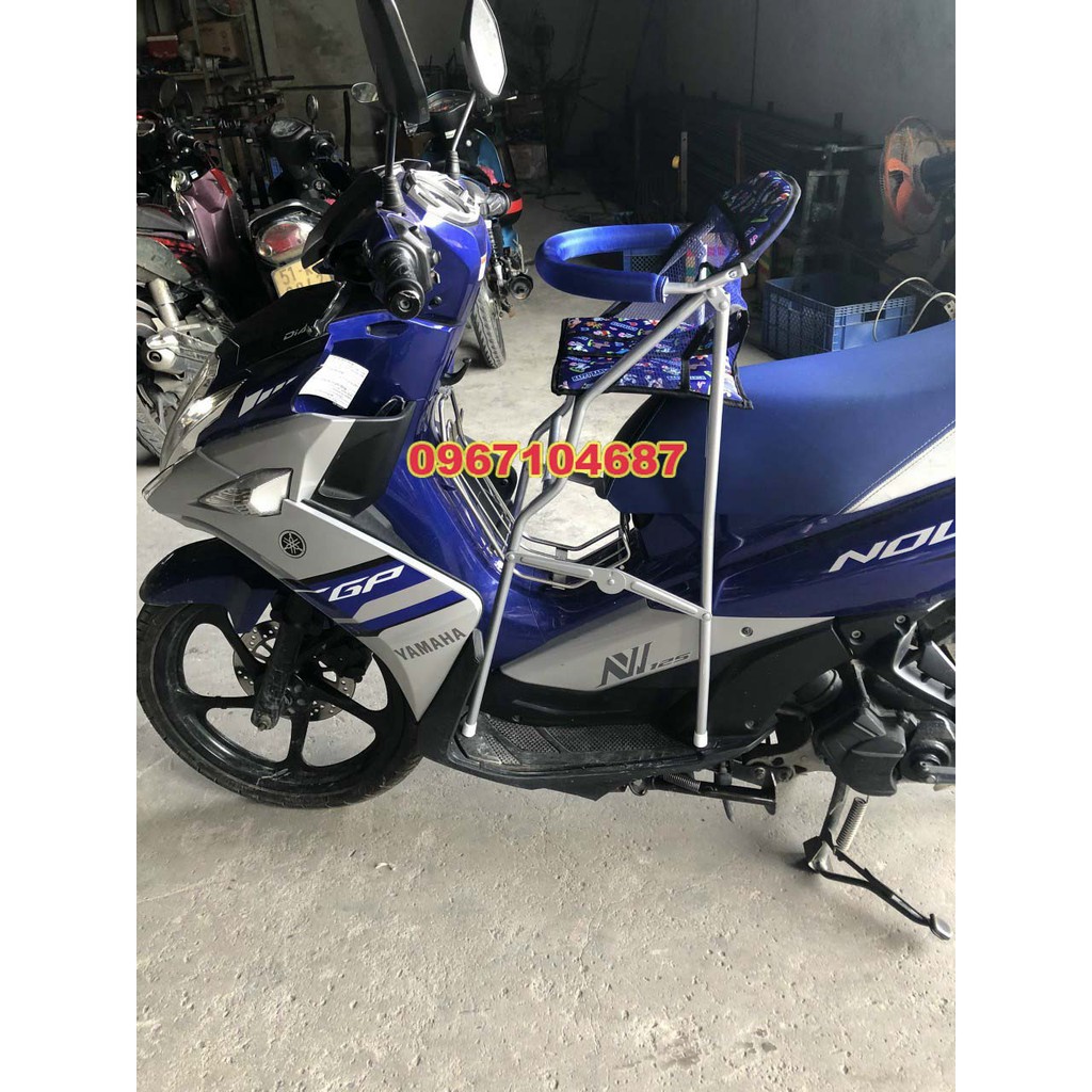 Ghế ngồi xe máy có vòng xếp gọn xe AIRBLADE, NOUVO 4-5