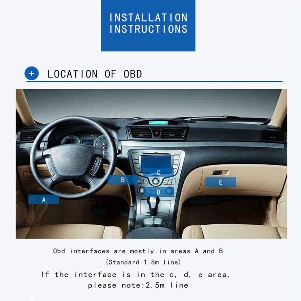 Hệ thống cảnh báo vượt quá tốc độ OBD2 OBDII cho xe hơi