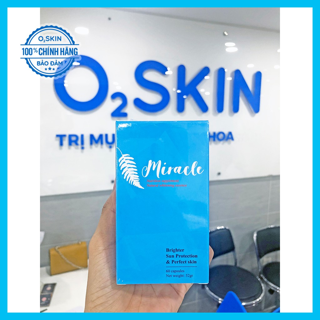 [ CHÍNH HÃNG ] VIÊN UỐNG CHỐNG NẮNG / SÁNG DA / ❤️ FREESHIP ❤️ - Viên uống chống nắng Miracle [ HỘP 60 VIÊN ] | BigBuy360 - bigbuy360.vn