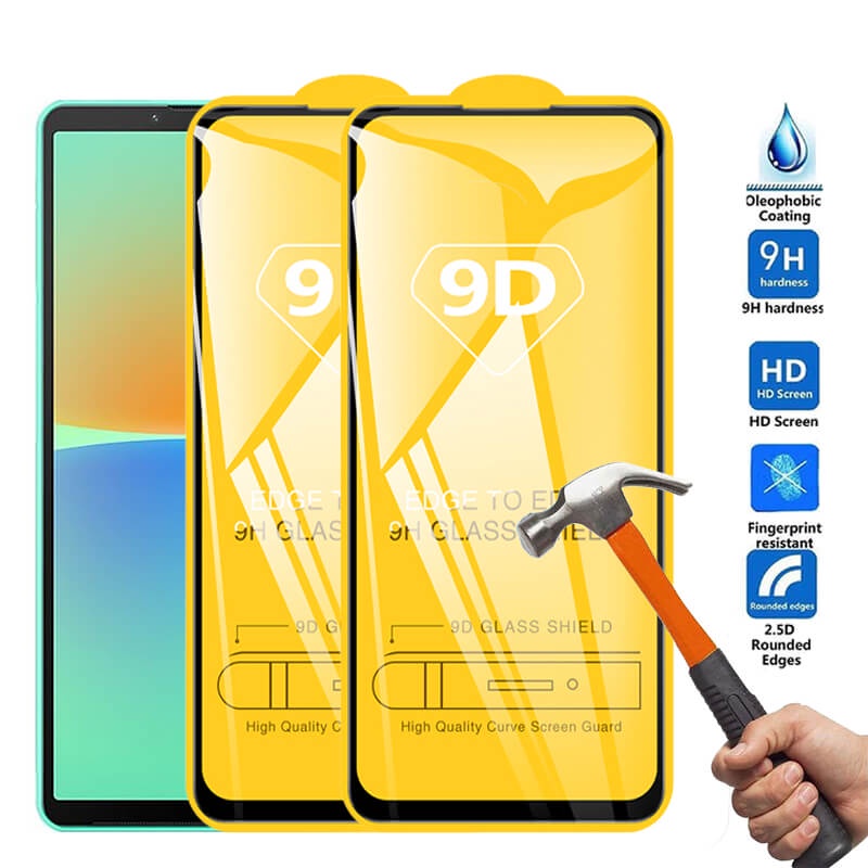 Set 2 Kính Cường Lực Bảo Vệ Màn Hình Điện Thoại Sony Xperia 10 IV 10 III 10 II Experia 10IV 10III 10II