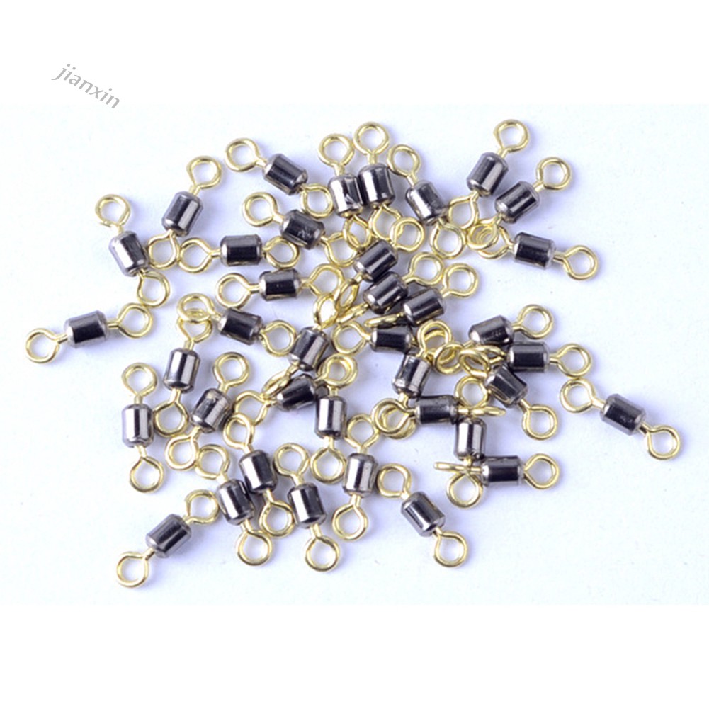 Bộ 50 Móc Khóa Nối Số 8 Bằng Thép Không Gỉ JX-50