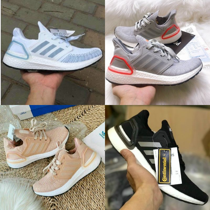 Giầy ultra boost 6.0 hồng .trắng .xám.đen