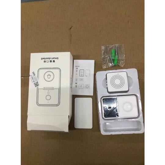 Chuông Cửa Thông Minh Có Camera Kết Nối Wifi Hỗ Trợ Tầm Nhìn Ban Đêm