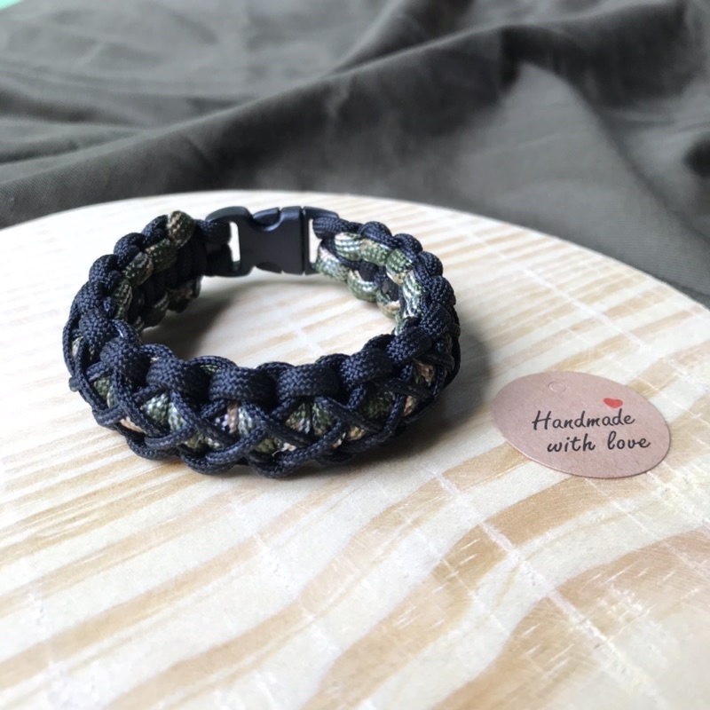 Vòng tay paracord chạy dây micro - Vòng tay sinh tồn - Vòng tay unisex