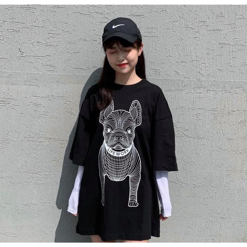 Áo đôi nam nữ T shirt dodger in hình 3D Full Tag