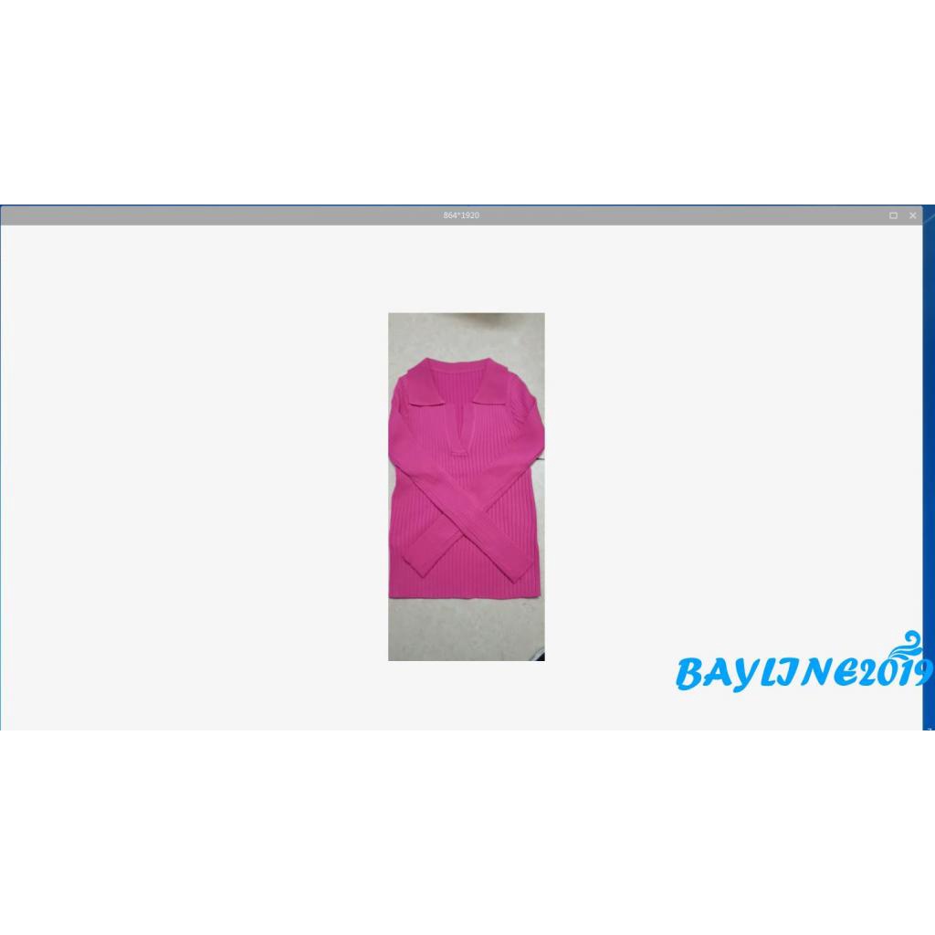 Áo croptop dệt kim tay dài màu trơn thời trang cho nữ