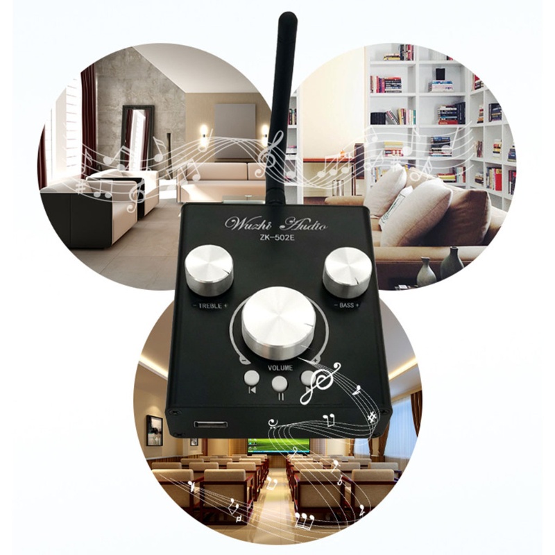 Bảng Mạch Khuếch Đại Âm Thanh Kỹ Thuật Số 2.0 Cho Loa Bluetooth CH-compatible 5.0 2X50W