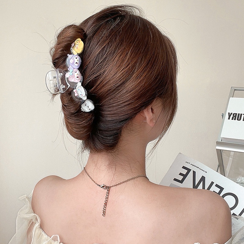 Kẹp Tóc Hình Cá Mập Hoạt Hình Xinh Xắn Cho Bé