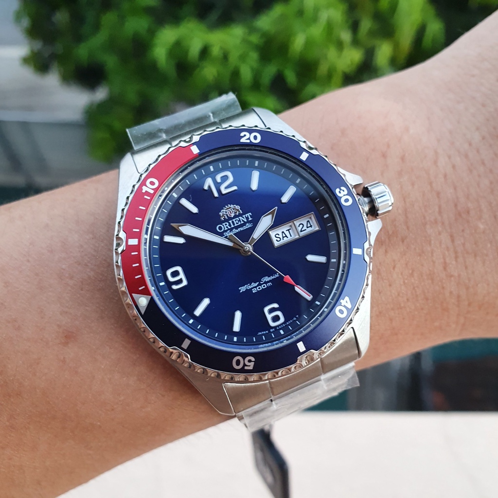 Đồng hồ nam Orient Mako II Pepsi