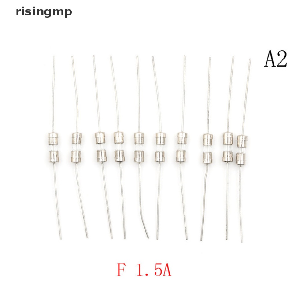 [risingmp] 10pcs F1A/1.5A/2A/3A/5A Fast Blow Glass Tube Fuse Axial Leads 3.6 x 10mm 250V ♨HOT SELL