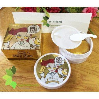 Mặt nạ mắt DewyTree Prime Gold Snail Eye Patch – Hàn quốc