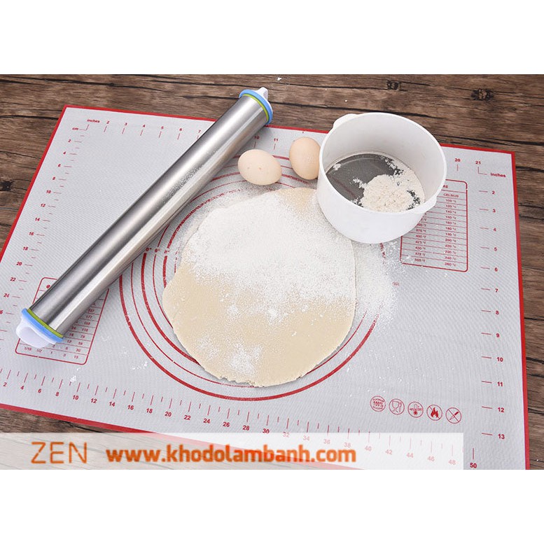 Tấm Silicon nhào bột, thảm nhào bột 40x60