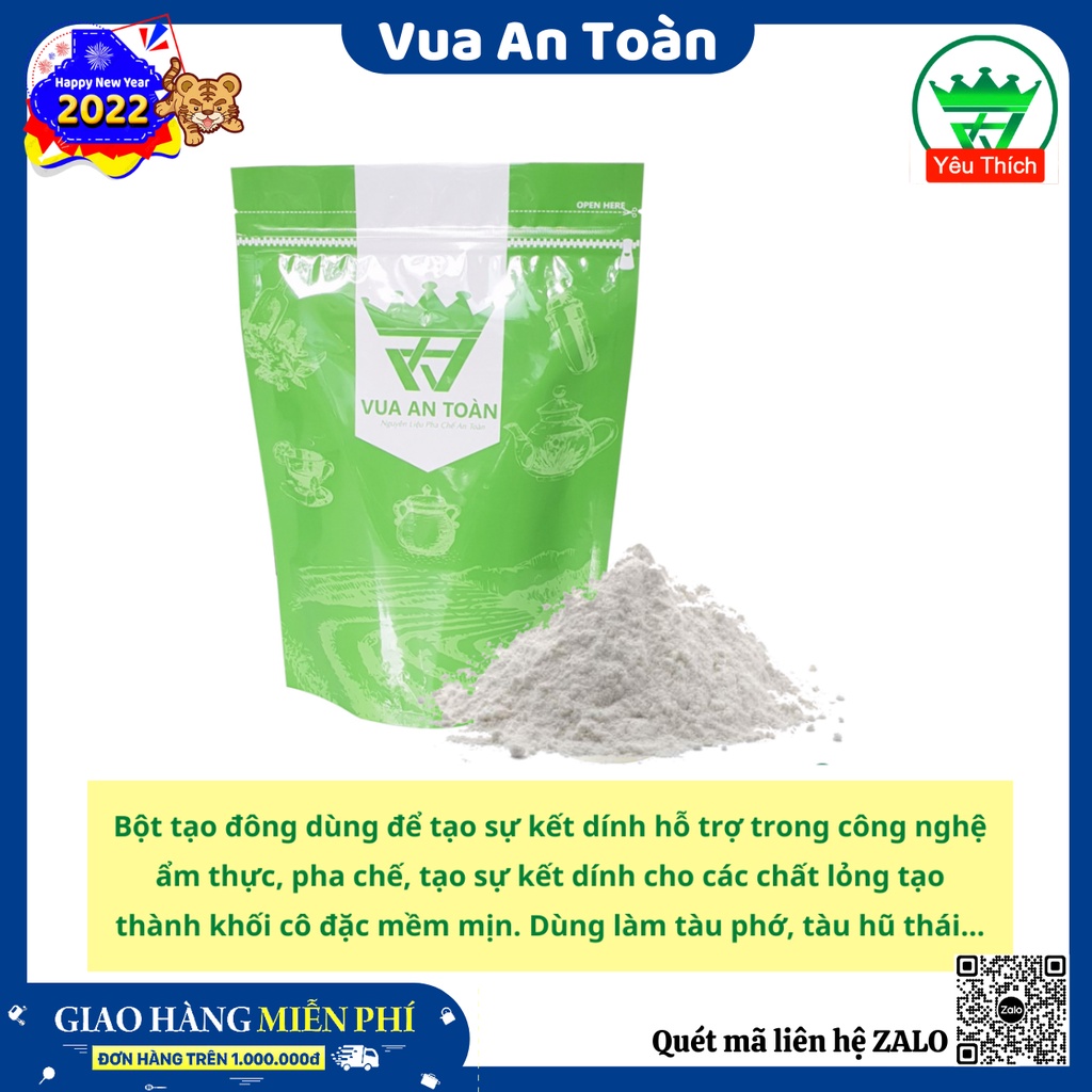 Bột Tạo Đông Độc Quyền Công ty Vua An Toàn sản xuất