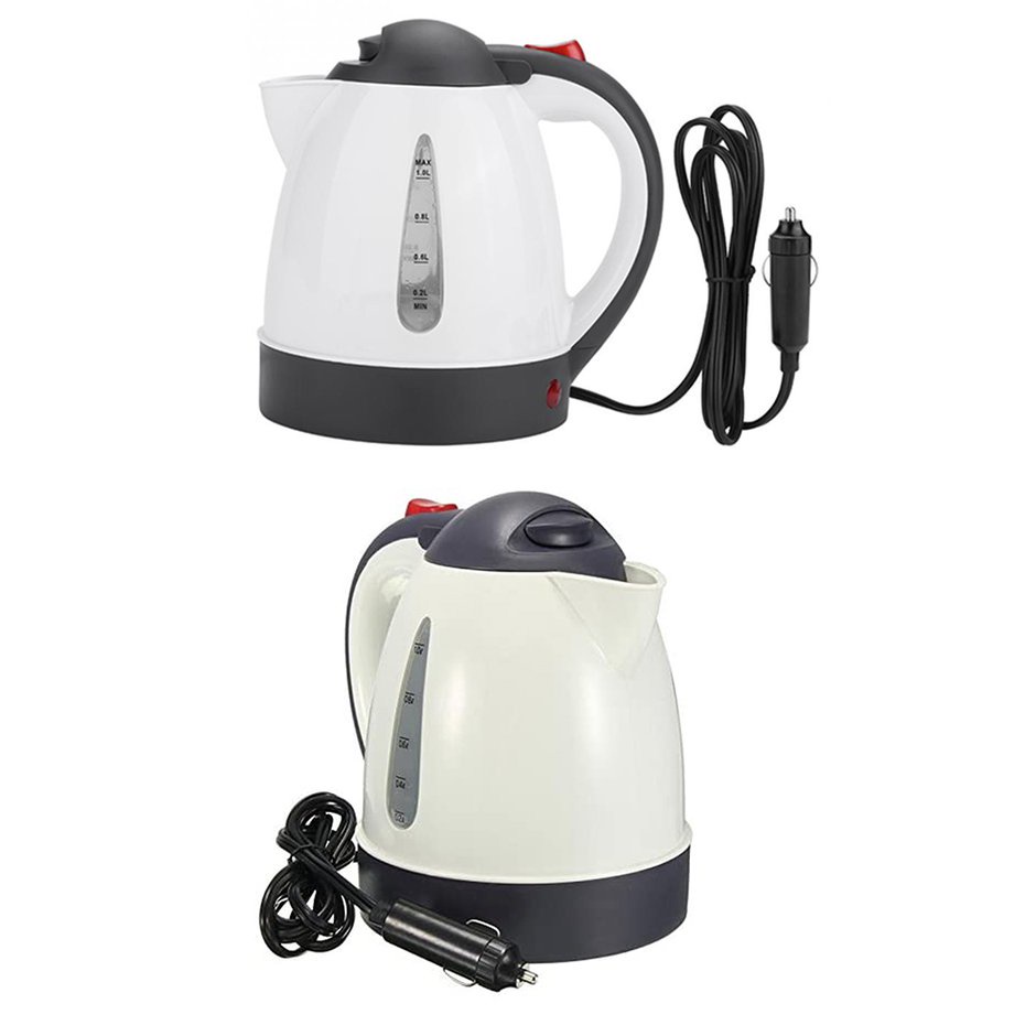 Ấm đun nước sôi pha trà cafe 12V 24V 1000ml cho xe tải