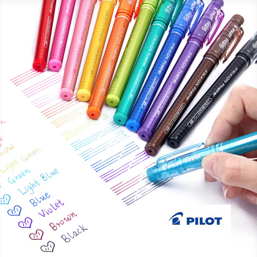 Bút line đi nét xóa được Pilot Frixion Fineliner