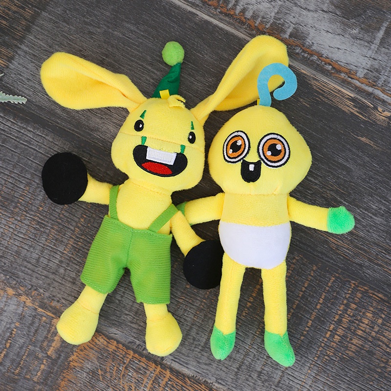 Đồ chơi búp bê nhồi bông hình nhân vật anime Poppy Playtime 2 3 Huggy Wuggy tùy chọn cotton PP mềm mại đáng yêu