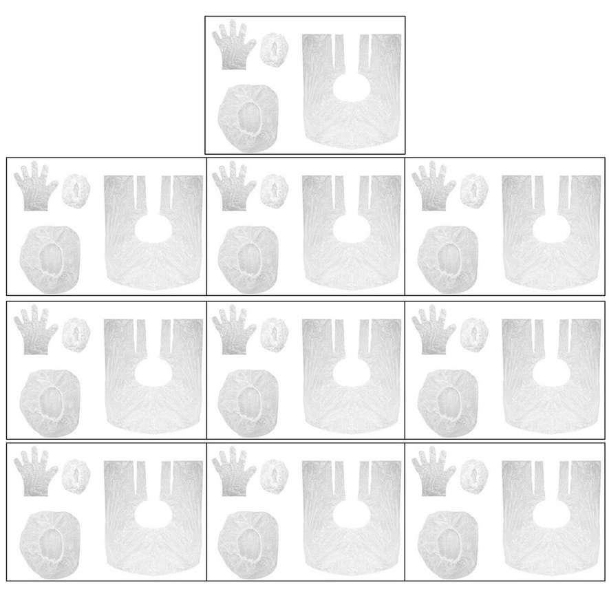 Khăn choàng sử dụng một lần khi nhuộm tóc
