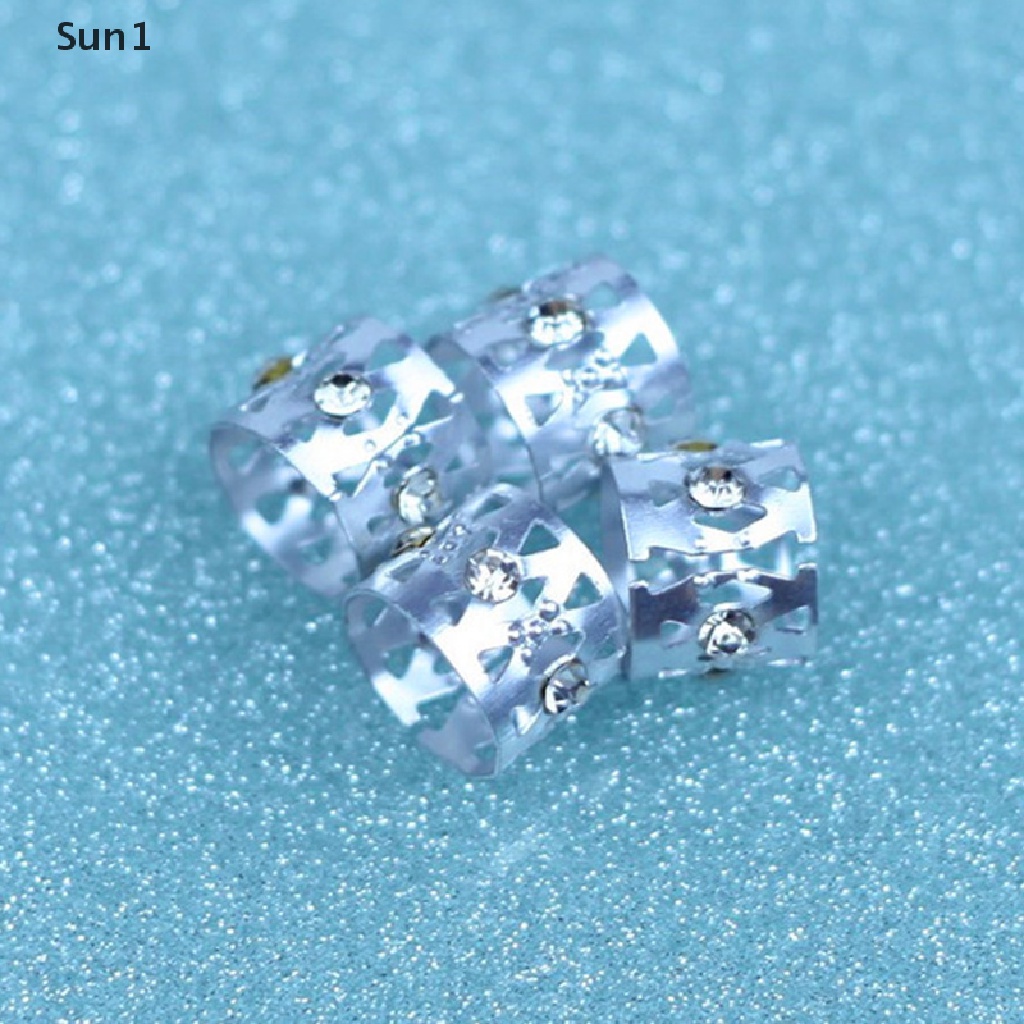 Set 10 / 10 Kẹp Tết Tóc Đính Đá Có Thể Điều Chỉnh Tiện Dụng