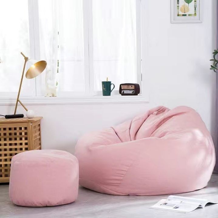 ghế lười sofa tatami hạt xốp có thể tháo rời và giặt được ban công phòng ngủ nhỏ net đơn cho người nổi tiếng