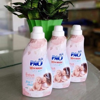 [ 100% HÀNG CHÍNH HÃNG ] NƯỚC GIẶT PAO BABY 850 ml THÁI LAN