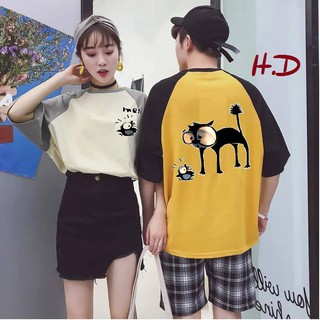 Áo mèo vồ chim raplang 653_Đ