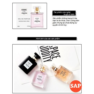 Nước Hoa Nữ Cao Cấp Cooc Eau De Parfum Perfume Paris 50ML