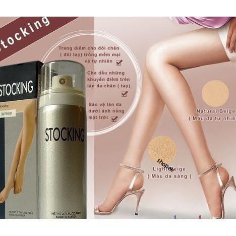 Tất phun thông minh Stocking SPF 25+ - Hàn Quốc - che phủ chân cực mạnh, chống nước, tuyệt đối không trôi