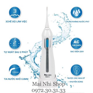 Máy tăm nước du lịch PROCARE KHD13
