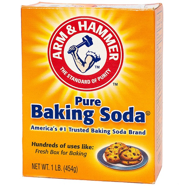 Banking Soda 454g Arm &amp; Hammer- Làm Trắng Răng, Làm Bánh, Khử mùi, Diệt Khuẩn, Tẩy Rửa, Giặt Giũ Hàng Nhập Mỹ Chính Hãng