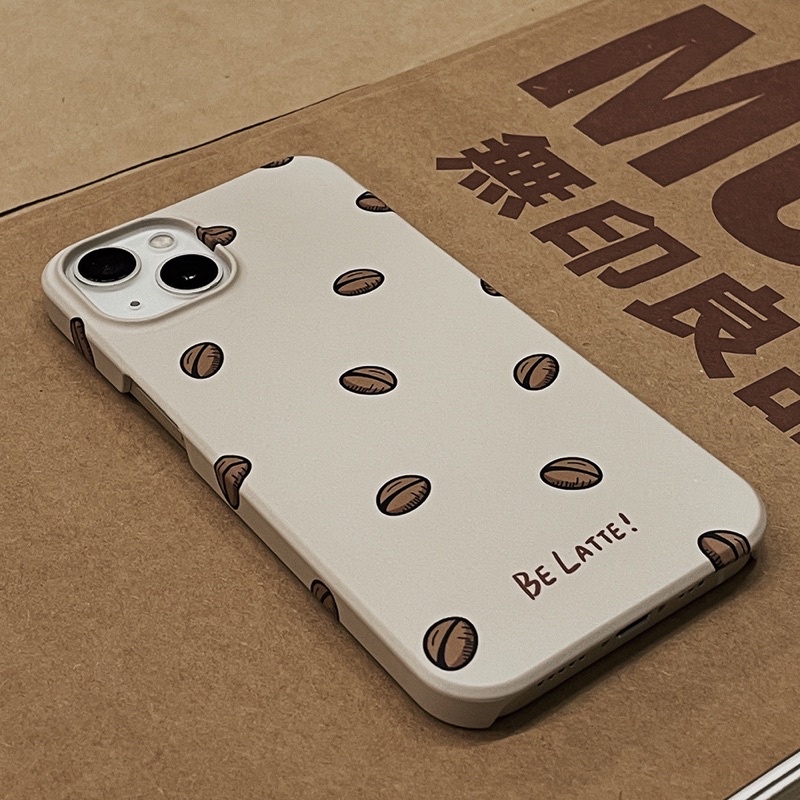 Ốp lưng iphone Be Latte - hạt cà phê