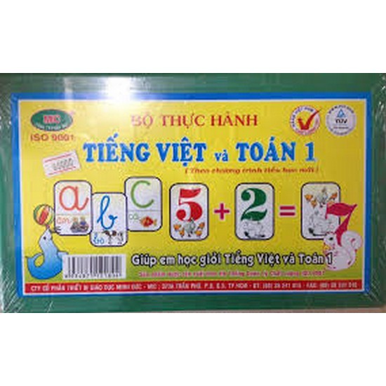Bộ thực hành Tiếng Việt và Toán lớp 1 - MIC chân trời sáng tạo
