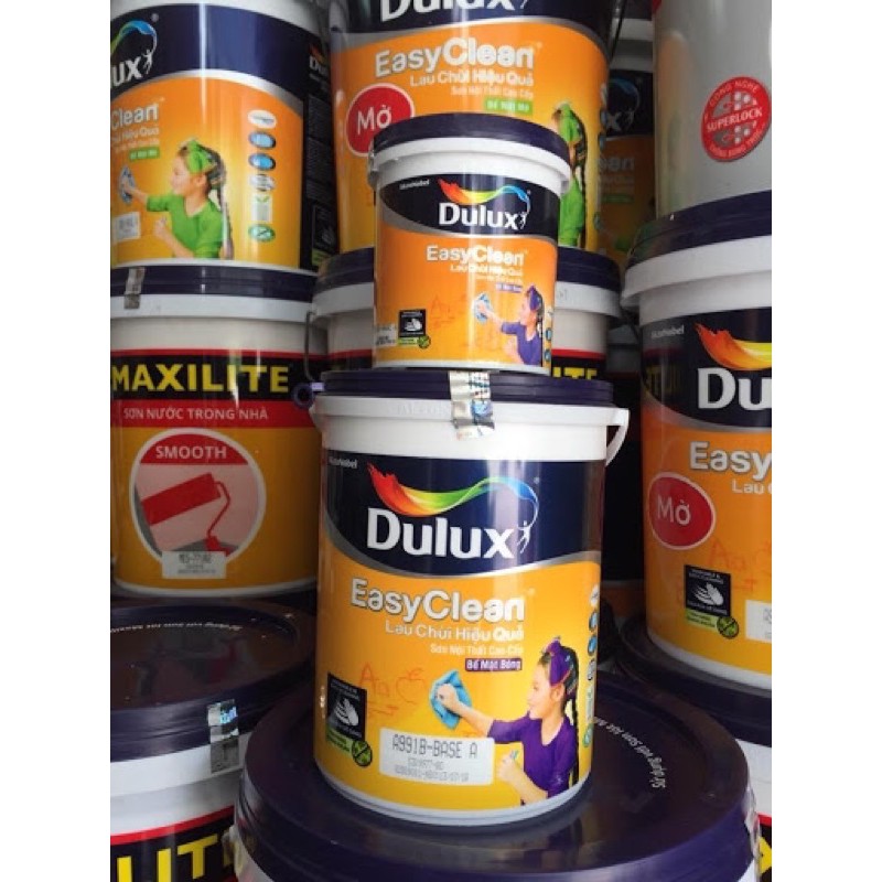 Sơn Dulux Easy Clean tông Cam đất, Nâu, Be (1 lít)