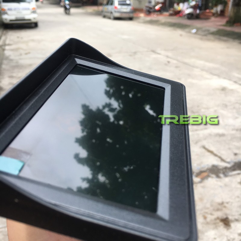 Màn hình ô tô LCD hiển thị video truyền tín hiệu từ camera lùi, đầu DVD, màn hình xe tải 4.3 inches dây AV 15m