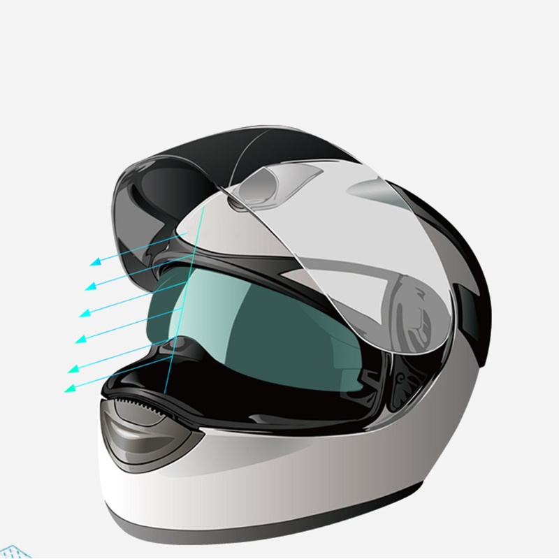 Phim Dán Mũ Bảo Hiểm Chống Sương Mù An Toàn