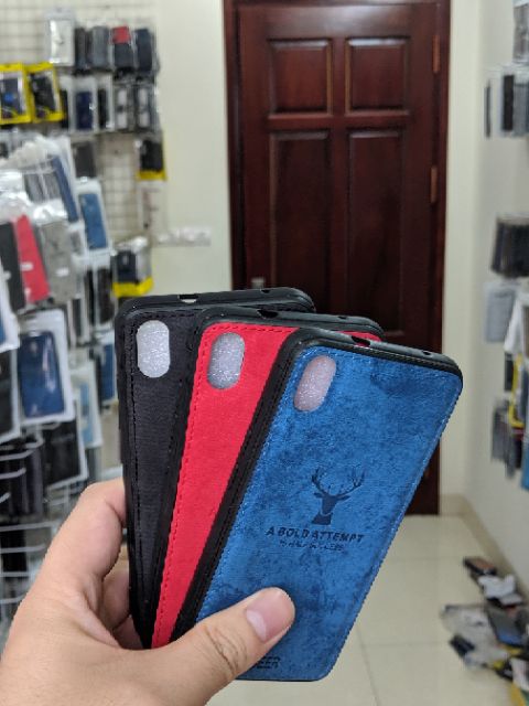 Ốp lưng Xiaomi Redmi 7A  FREESHIP Từ 50k chống sốc vải đầu hươu