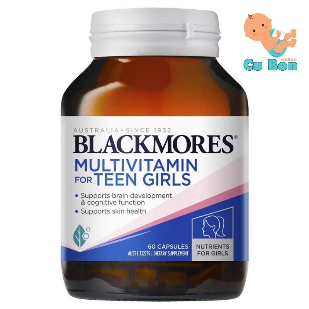 Viên uống Blackmores Multivitamin For Teen Boys/girls hộp 60 viên của Úc dành cho lứa tuổi dậy thì