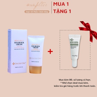 [MUA 1 TẶNG 1]Kem Chống Nắng Kiểm Soát Dầu Nhờn Nâng Tone Da Hàn Quốc Sun Block Cream Doctor One 50g